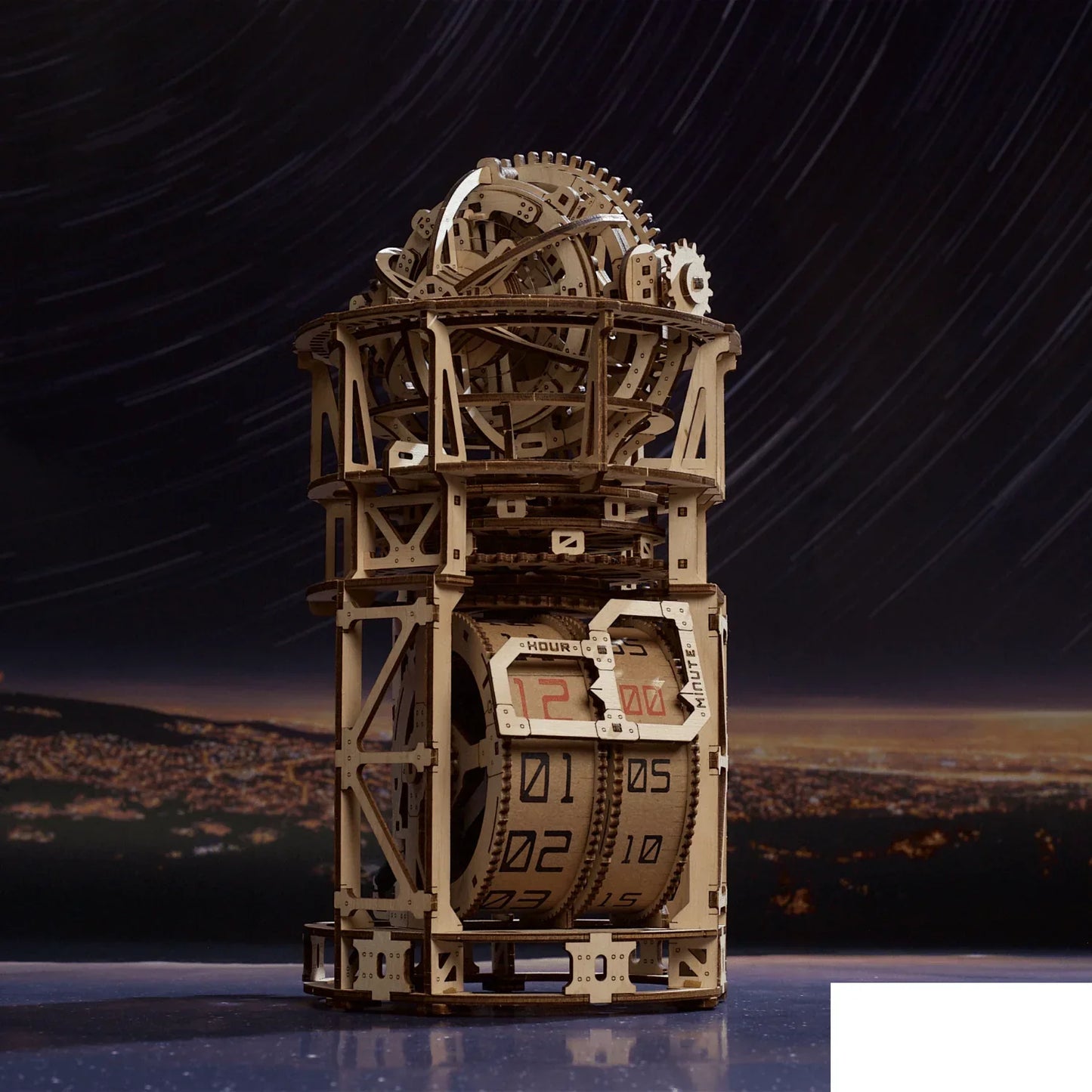 DIY Wooden Astronomical Clock