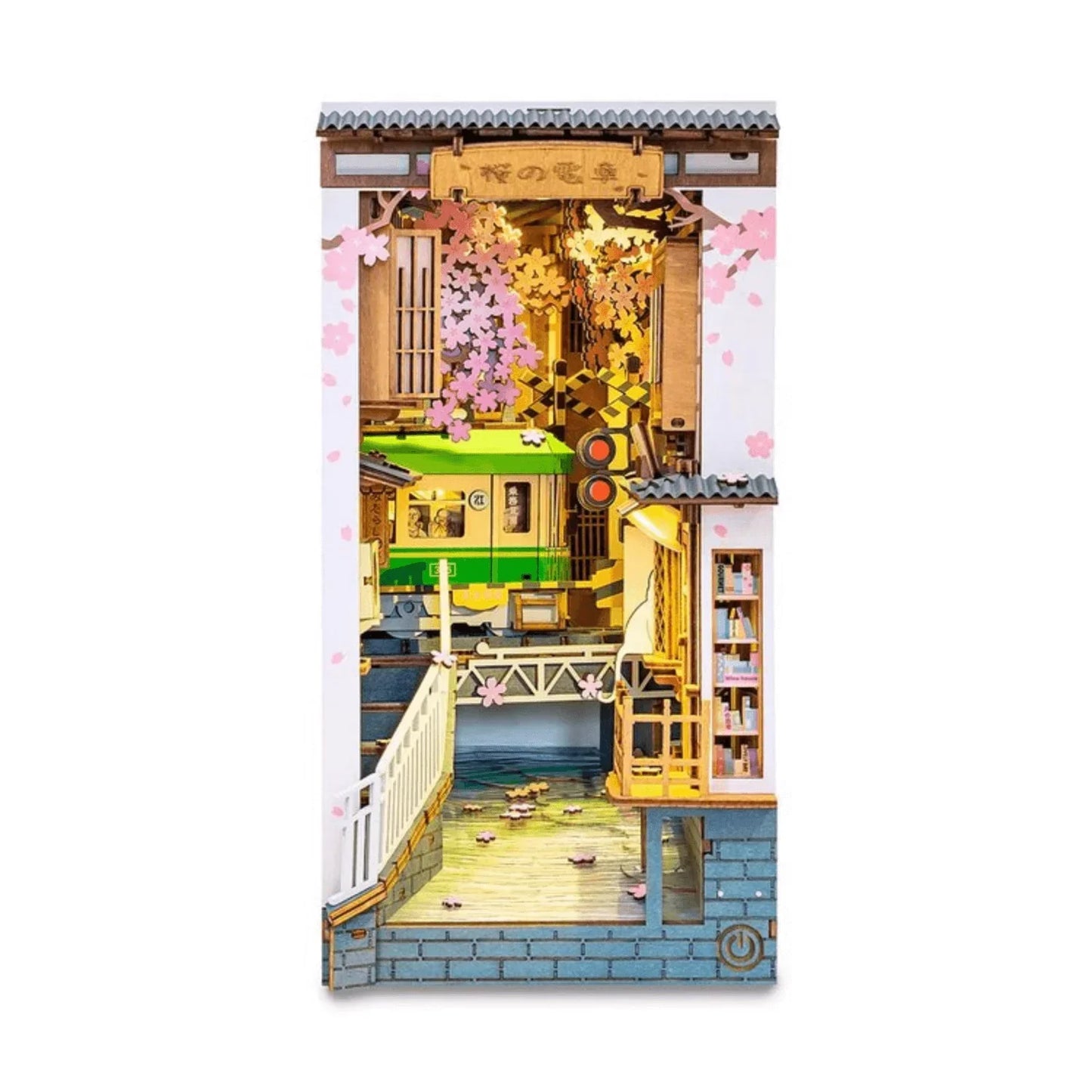 Sakura Densya - a magical diorama with a Japanese soul