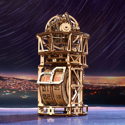 DIY Wooden Astronomical Clock