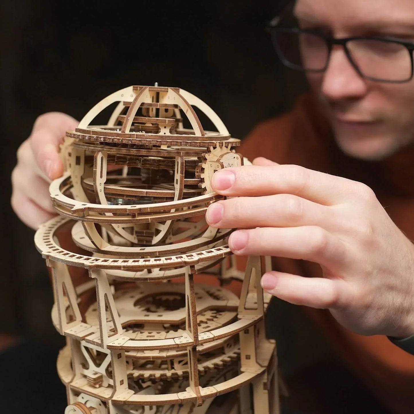 DIY Wooden Astronomical Clock