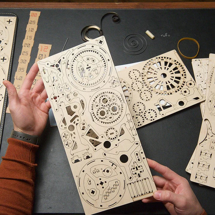 DIY Wooden Astronomical Clock