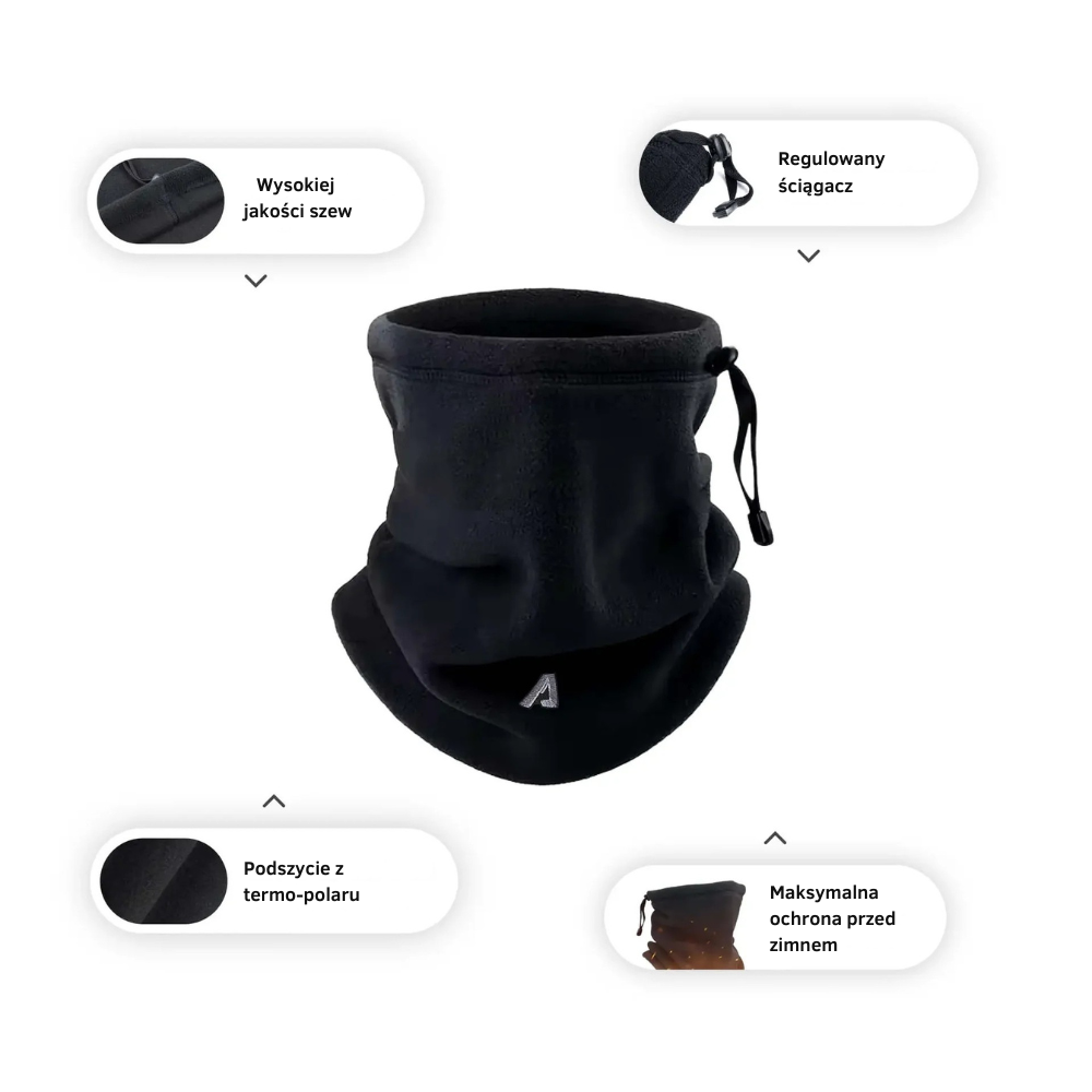 Komin na szyję na rower