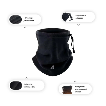 Komin na szyję na rower