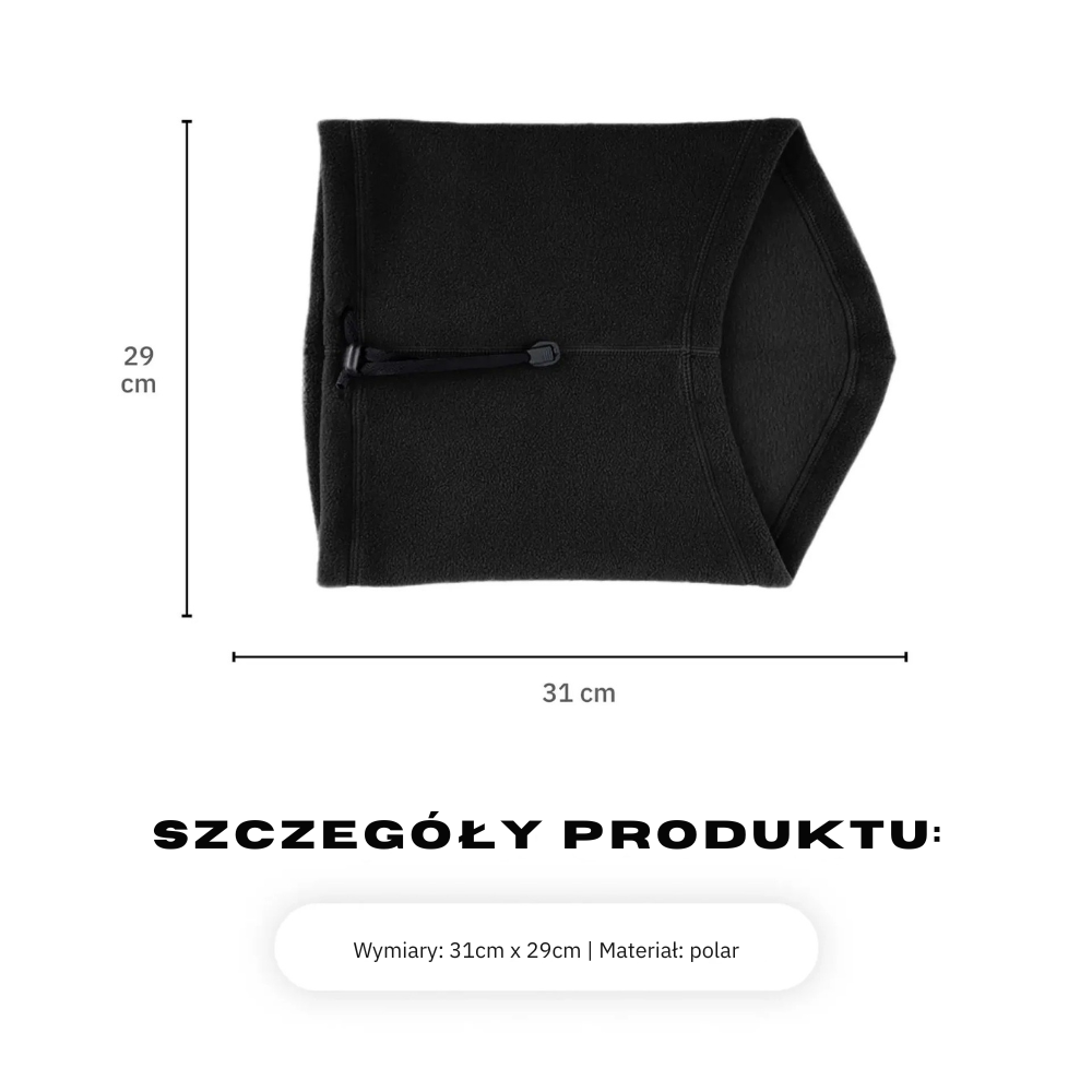 Komin na szyję na rower