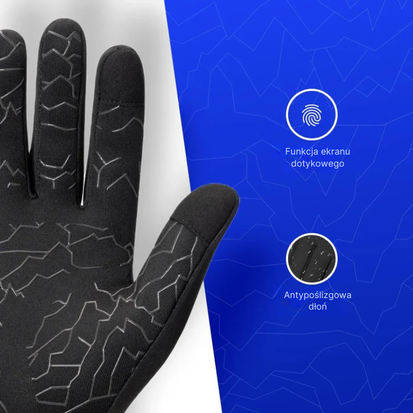 Rękawice rowerowe Premium Thermo 2.0