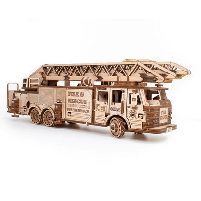 Wooden Fire Brigade Model
